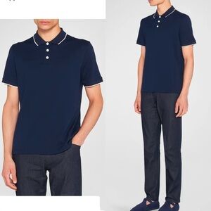 Giorgio Armani Men’s Tipped Polo Shirts
